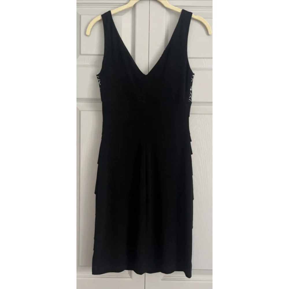 B. Smart Juniors‎ Sleeveless Black Plunge Bodycon Sequin Cocktail Dress Sz Small